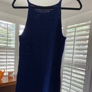 Banana Republic, Size Small Knit Blue Dress